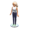 Dress-Up Doll (Medium-Length White - Simple) NH Icon.png