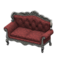 Elegant Sofa (Silver - Damascus-Pattern Red) NH Icon.png