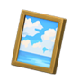 Framed Photo (Gold - Ocean Photo) NH Icon.png
