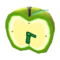 Juicy-Apple Clock (Green Apple) NL Model.png