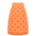 Oversized Print Dress's Orange variant