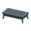 Rattan Low Table (Gray)