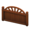 Wood Partition (Dark Wood) NH Icon.png