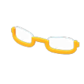 Bottom-Rimmed Glasses (Yellow) NH Storage Icon.png