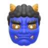Horned-Ogre Mask (Blue) NH Icon.png