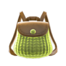 knitted-grass backpack