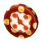 Polka-Dot Clock (Cola Brown - Red and White) NL Model.png