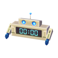 Robo-wall clock