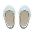 Vinyl Round-Toed Pumps (White) NH Icon.png