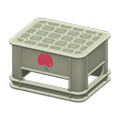 Bottle Crate (Gray - Apple) NH Icon.png