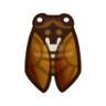 Brown Cicada NH Icon.png