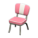 Diner chair's Pink variant