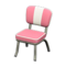 Diner Chair (Pink) NH Icon.png