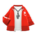 Open track jacket's Red variant