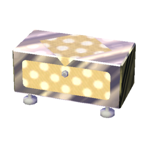 Polka-Dot Dresser (Silver Nugget - Caramel Beige) NL Model.png