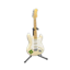 Rock Guitar (Chic White - Emblem Logo)