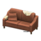 Sloppy Sofa (Brown - Beige) NH Icon.png