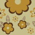 The Yellow flowers pattern for the table lamp.