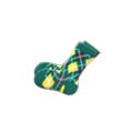 Argyle Crew Socks (Green) NH Storage Icon.png