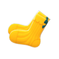 Back-Bow Socks (Yellow) NH Icon.png