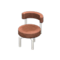 Cool Chair (White - Brown) NH Icon.png