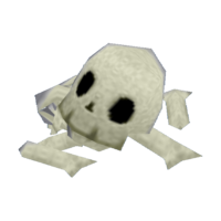 Creepy skeleton