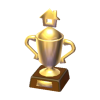 Gold HHA trophy