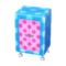 Polka-Dot Closet (Soda Blue - Peach Pink) NL Model.png