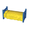 Blue bed