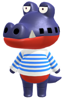 Artwork of Del the Alligator