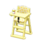 High Chair (Yellow - Yellow) NH Icon.png