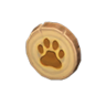 paw-print doorplate