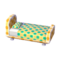 Polka-Dot Bed (Caramel Beige - Melon Float) NL Model.png