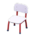 School Chair's White & Red variant