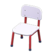 School chair's White & red variant