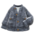 Acid-washed jacket's Black variant