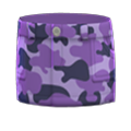 Camo Skirt (Purple) NH Storage Icon.png