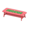 Nordic Low Table (Red - Butterflies) NH Icon.png