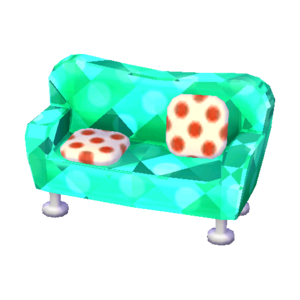 Polka-Dot Sofa (Emerald - Red and White) NL Model.png