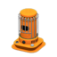Round Space Heater (Orange)