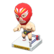 Throwback wrestling figure's Red variant