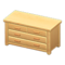 Wooden Chest (Light Wood) NH Icon.png