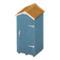 Wooden Storage Shed (Blue) NH Icon.png