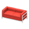 Cool Sofa (White - Red) NH Icon.png