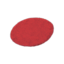 red medium round mat