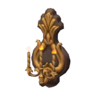 Rococo candlestick