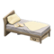 Sloppy Bed (Ash Brown - Beige) NH Icon.png