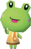 Artwork of Sunny the Frog