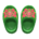 Wooden clogs's Green variant