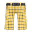 checkered school pants